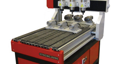 Фрезерний верстат з ЧПУ 4D