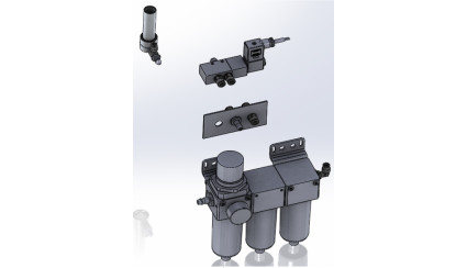 Система осушення і підготовки стисненого повітря (Camozzi, Італія)