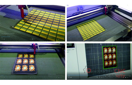 Expert Vision  9060 для автоматической резки шевронов